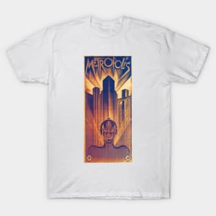 Fritz Lang METROPOLIS 1927 Science Fiction Film Vintage Movie T-Shirt